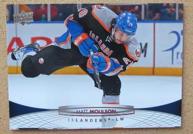 НХЛ Мэтт Моулсон Нью-Йорк Айлендерс № 336