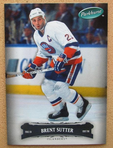 НХЛ Брент Саттер Нью-Йорк Айлендерс № 125