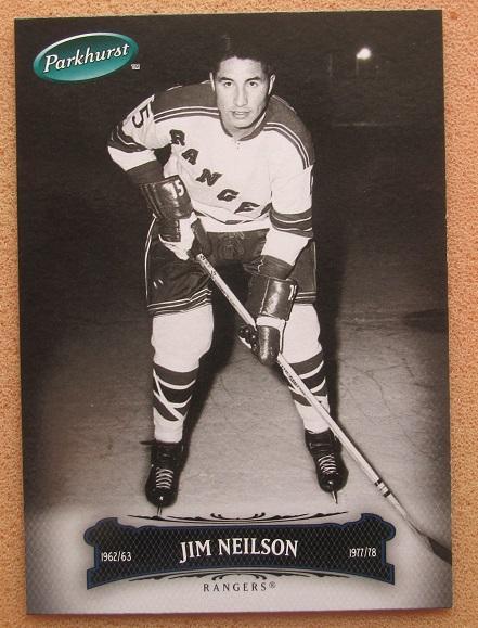 НХЛ Джим Нильсон Нью-Йорк Рейнджерс № 141