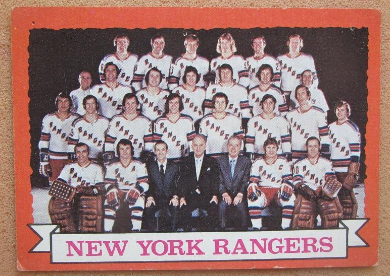 НХЛ Нью-Йорк Рейнджерс сезон 1972-73 № 102