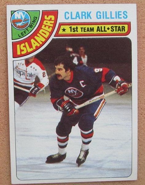 НХЛ Кларк Гиллис Нью-Йорк Айлендерс № 220 автограф