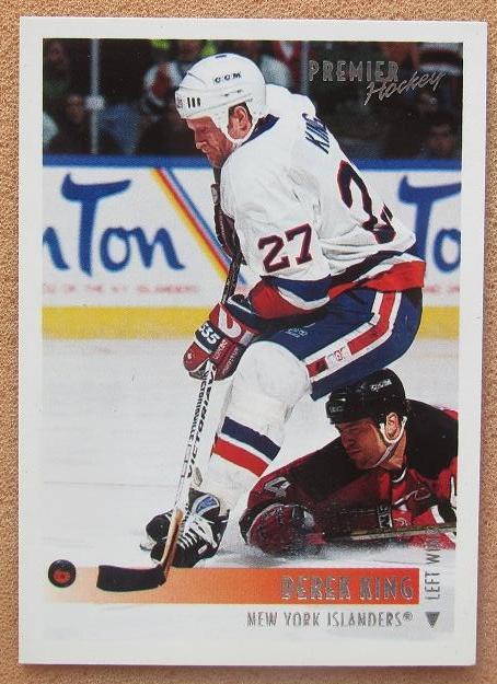 НХЛ Дерек Кинг Нью-Йорк Айлендерс № 304