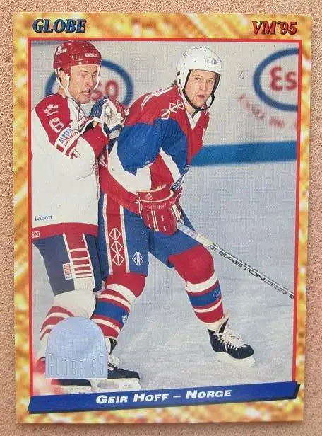 НХЛ Гейр Хофф Норвегия ЧМ 1995 Швеция № 193