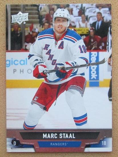 НХЛ Марк Стаал Нью-Йорк Рейнджерс № 422