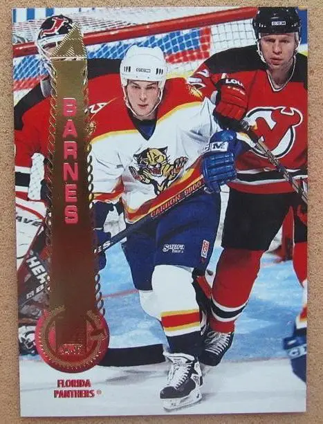 НХЛ Стю Барнс Флорида Пантерз и Вячеслав Фетисов Нью-Джерси Дэвилз № 47