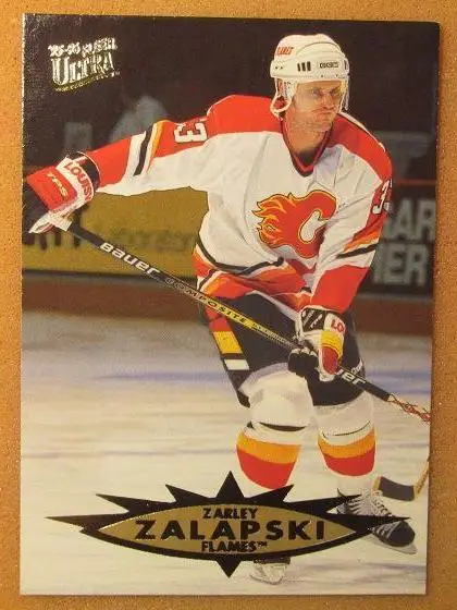 НХЛ Зарли Залапски Калгари Флэймз № 29