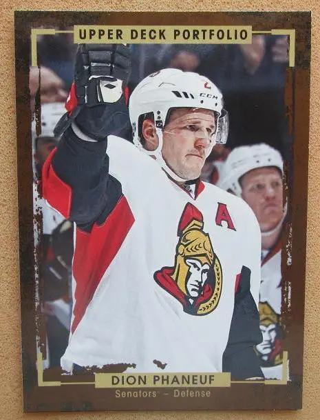 НХЛ Дион Фанеф Оттава Сенаторз № 55