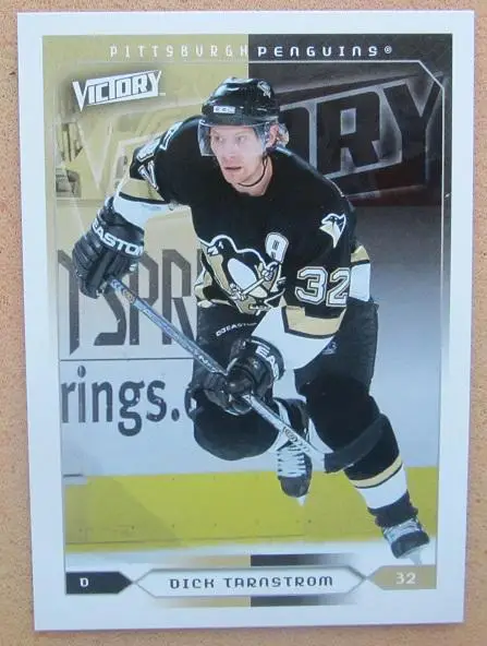 НХЛ Дик Тарнстрем Питтсбург Пингвинз № 158