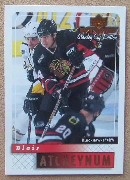 НХЛ Блэр Атченум Чикаго Блэкхокс № 45