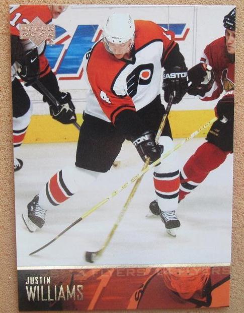 НХЛ Джастин Уильямс Филадельфия Флайерз № 387