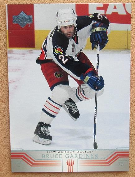 НХЛ Брюс Гардинер Нью-Джерси Дэвилз № 283