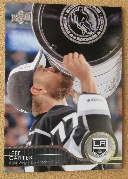 НХЛ Джефф Картер Лос-Анжелес Кингз № 92
