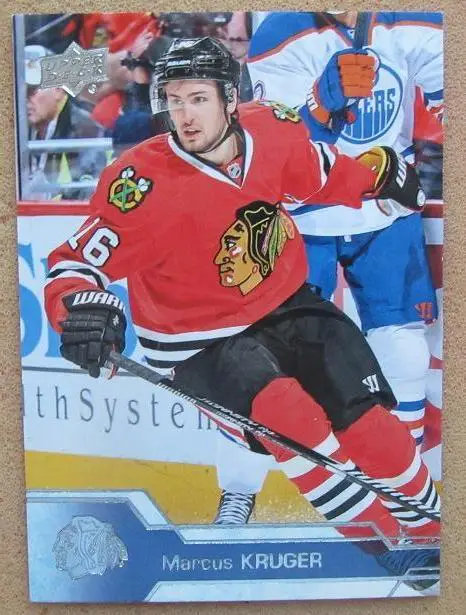 НХЛ Маркус Крюгер Чикаго Блэкхокс № 42