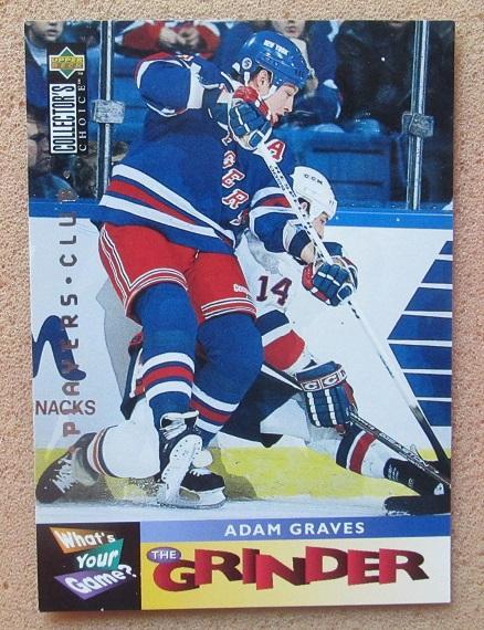 НХЛ Адам Гревс Нью-Йорк Рейнджерс № 358