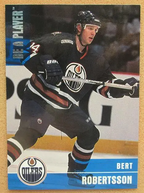 НХЛ Берт Робертссон Эдмонтон Ойлерз № 386