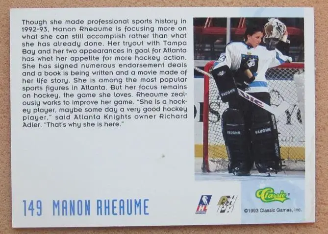 НХЛ Манон Реом Атланта Найтс Тампа Бэй Лайтнинг № 149 1