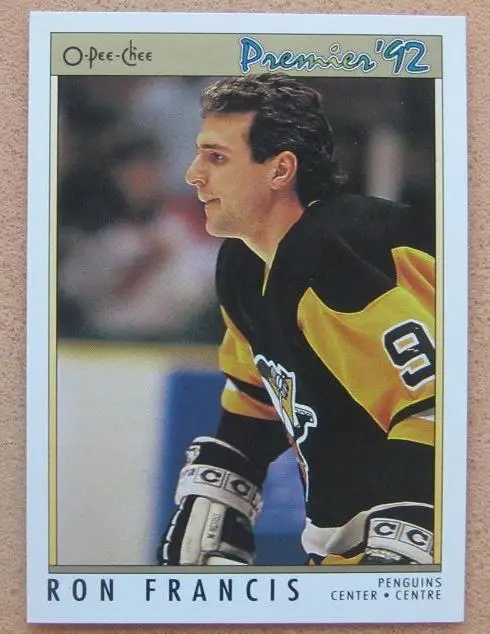 НХЛ Рон Френсис Питтсбург Пингвинз № 120