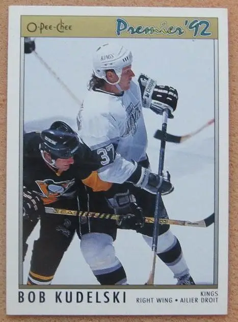 НХЛ Боб Кудельский Лос-Анжелес Кингз № 129