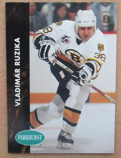 НХЛ Владимир Ружичка Бостон Брюинз № 3