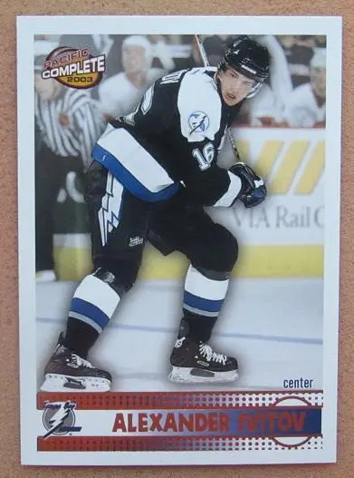 НХЛ Александр Свитов Тампа Бэй Лайтнинг Омск Уфа Ак Барс № 563