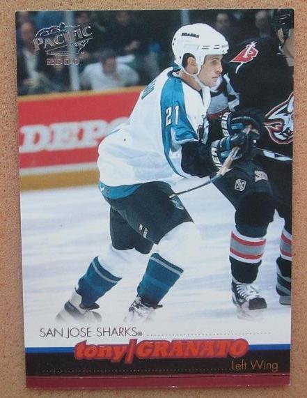 НХЛ Тони Гранато Сан-Хосе Шаркс № 371