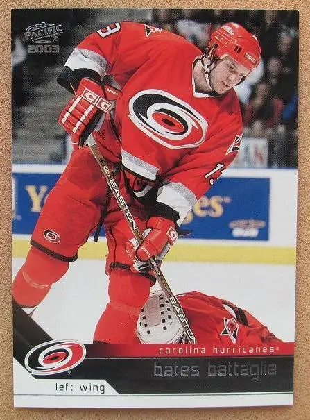 НХЛ Бэйтс Баттаглиа Каролина Харрикейнз № 62