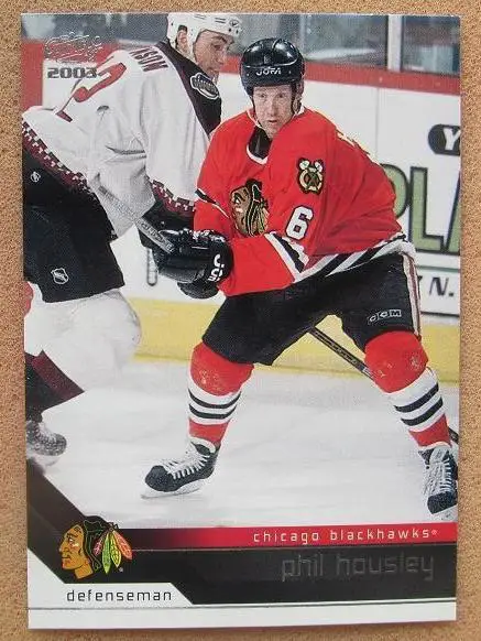 НХЛ Фил Хаусли Чикаго Блэкхокс № 77