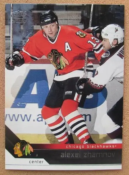 НХЛ Алексей Жамнов Чикаго Блэкхокс Динамо Москва Витязь № 85