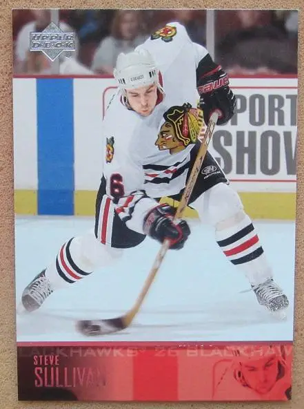 НХЛ Стив Салливан Чикаго Блэкхокс № 285