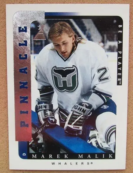 НХЛ Марек Малик Хартфорд Уэйлерс № 110