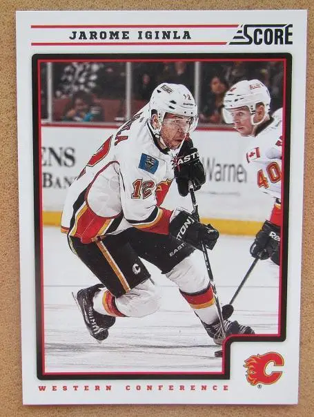 НХЛ Джером Игинла Калгари Флэймз № 86