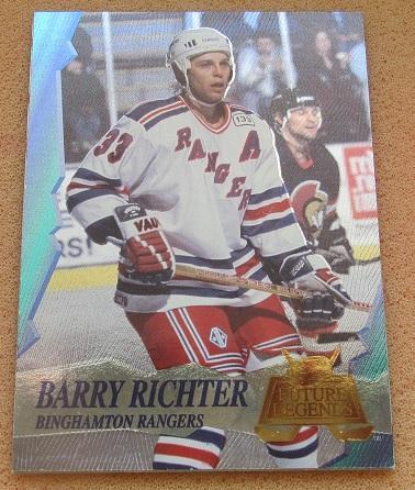 НХЛ Барри Рихтер Бингхэмтон Рейнджерс № 39