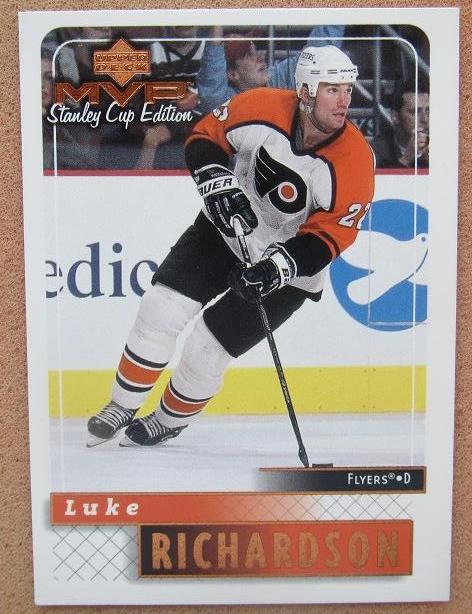 НХЛ Люк Ричардсон Филадельфия Флайерз № 138