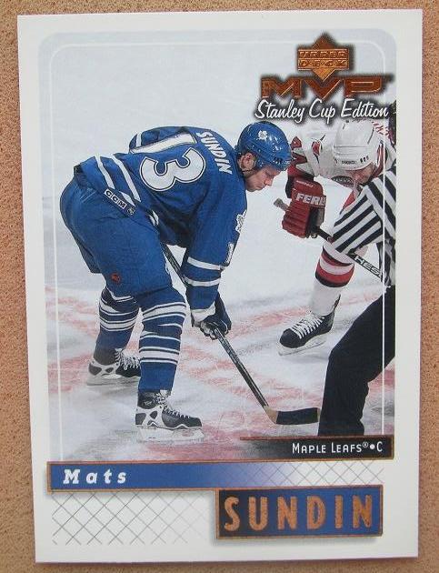 НХЛ Матс Сундин Торонто Мэйпл Лифс № 173