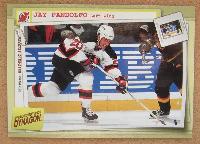 НХЛ Джей Пандольфо Нью Джерси Дэвилз № 53