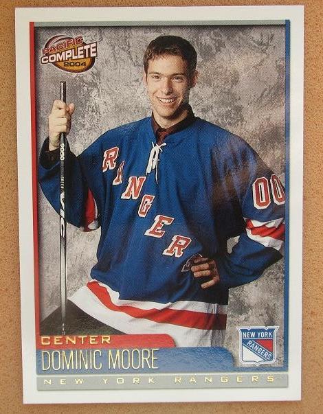 НХЛ Доминик Мур Нью-Йорк Рейнджерс № 547