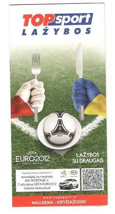 буклет Евро 2012 Литва TopSport