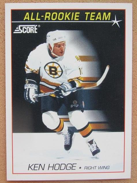 НХЛ Кен Ходж Бостон Брюинз № 353