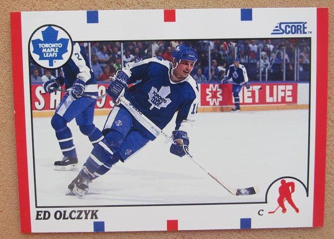 НХЛ Эд Ольчик Торонто Мэйпл Лифс № 210