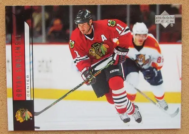 НХЛ Брайан Смолински Чикаго Блэкхокс № 296