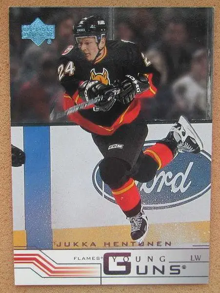 НХЛ Юкка Хентунен Калгари Флэймз АК Барс Казань № 418