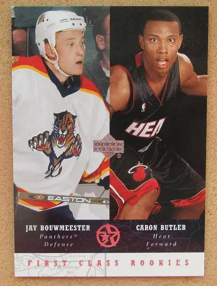 НХЛ Джей Боумистер Флорида Пантерз НБА Кэрон Батлер Майами Хит № 269