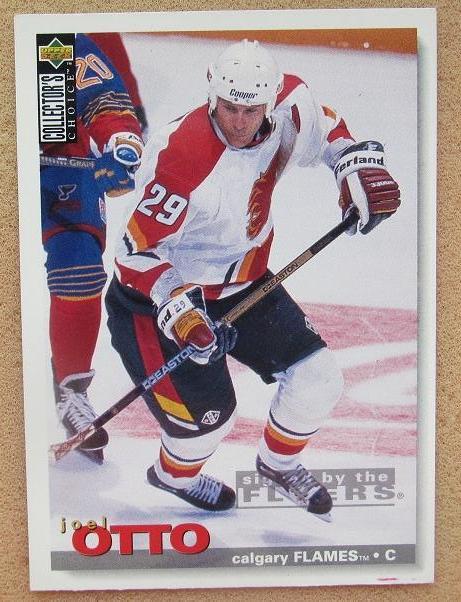 НХЛ Джоэль Отто Калгари Флэймз № 88