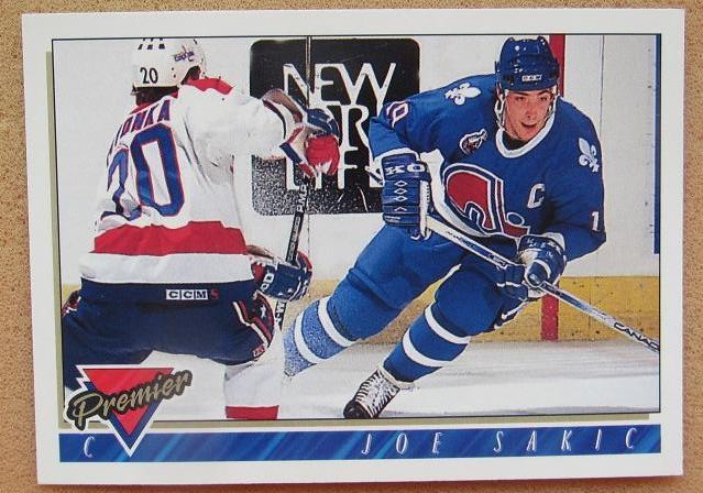 НХЛ Джо Сакик Квебек Нордикс № 10