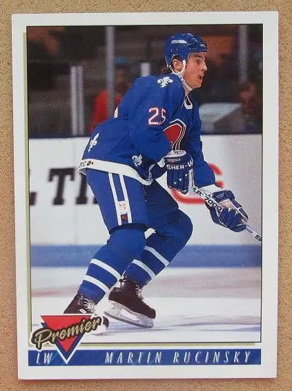 НХЛ Мартин Ручинский Квебек Нордикс № 367