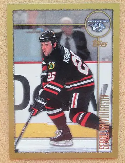 НХЛ Сергей Кривокрасов Нэшвилл Предаторз ЦСКА Динамо Москва Амур Авангард № 211