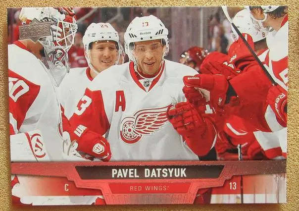 НХЛ Павел Дацюк Детройт Ред Уингз Екатеринбург Казань Динамо ЦСКА СКА № 104