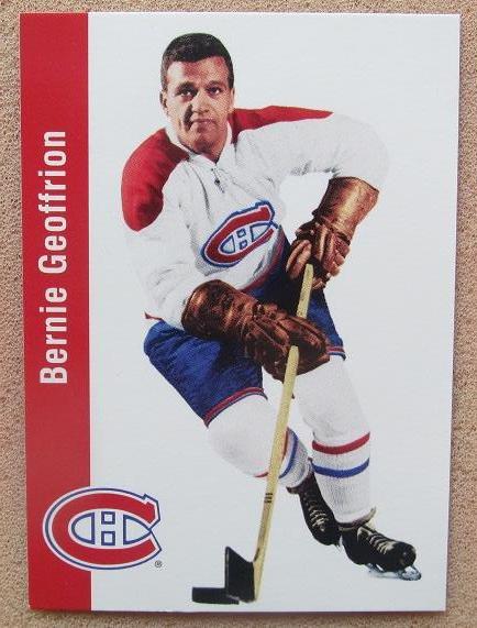 НХЛ Бернар Жеффрион Монреаль Канадиенс № 68