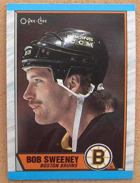 НХЛ Боб Суини Бостон Брюинз № 135