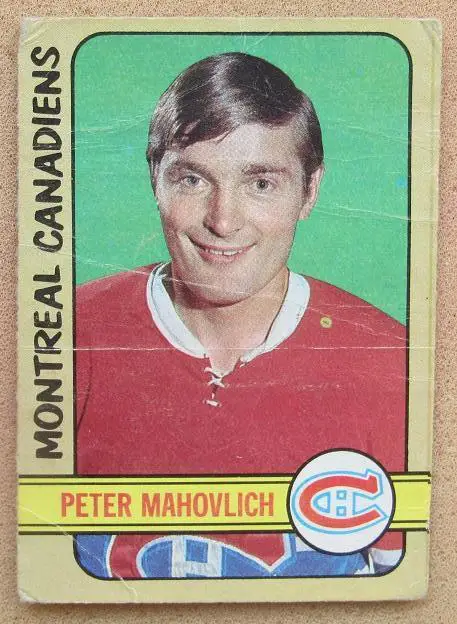 НХЛ Питер Маховлич Монреаль Канадиенс № 124